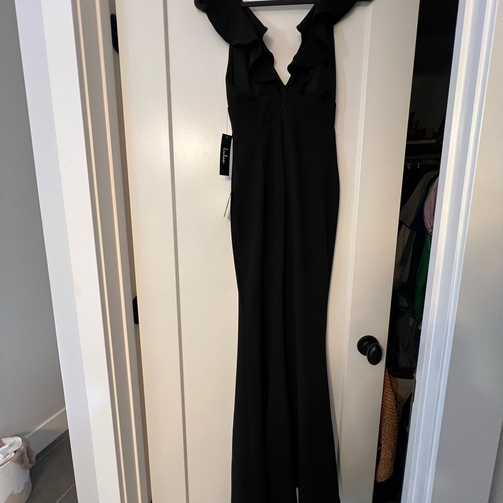 NWT Elegant Black Sleeveless Dress